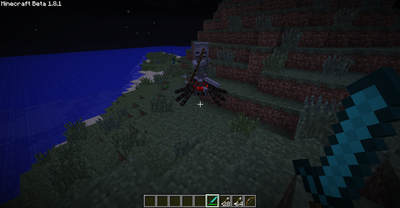 Spider jockey heitir thetta mob