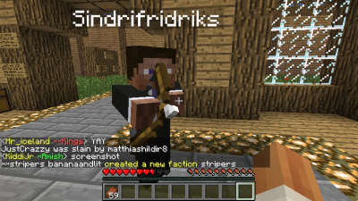 Sindrifridriks á spawn með boga!