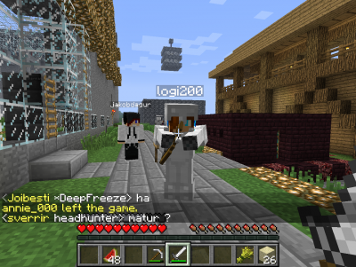 logi200 ad skjóta mig a spawn